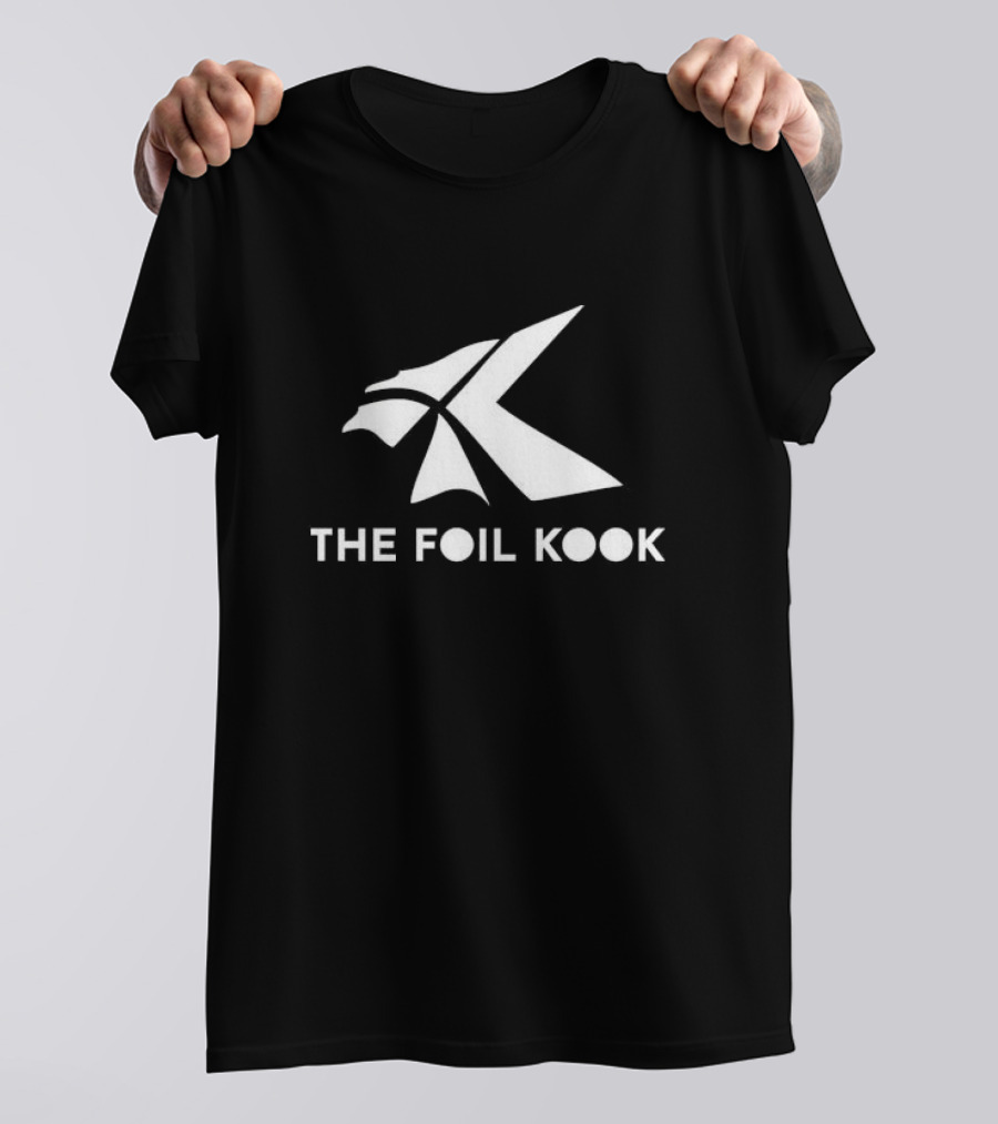 The Foil Kook FK Logo Bold Eagle Emblem T-Shirt