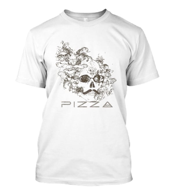 Pizzamas La Pizza Mort Skull T-Shirt