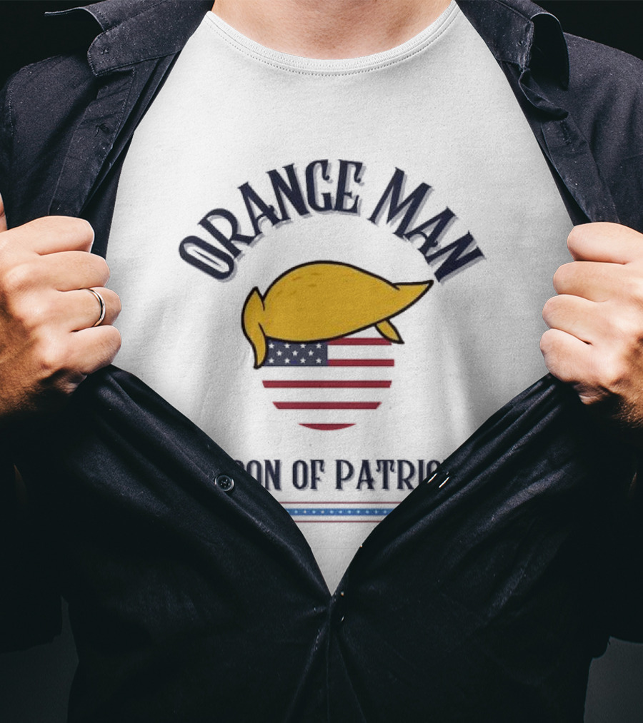 Orange Man America Saloon Of Patriots T-Shirt