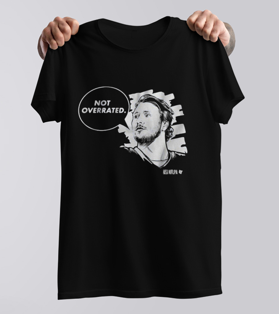 Josh Allen Not Overrated NFLPA T-Shirt