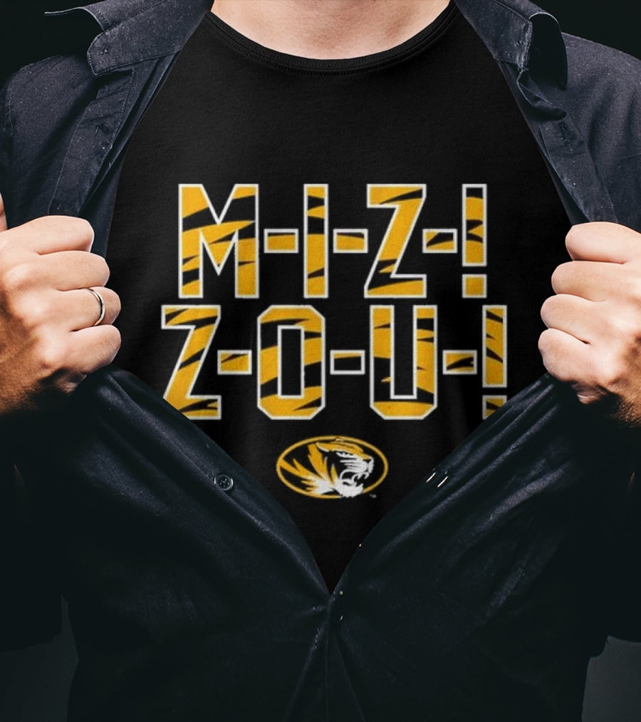 Mizzou Tigers Chant M-I-Z Z-O-U T-Shirt