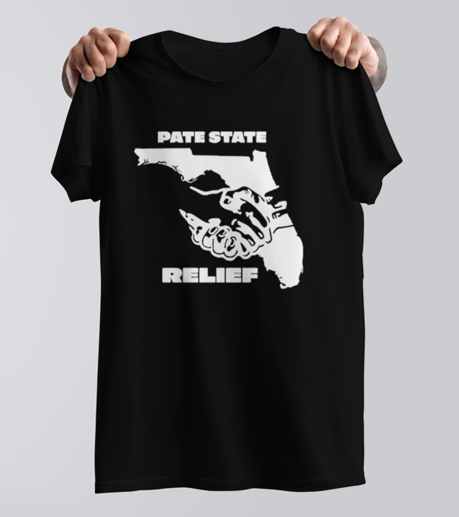 Pate State Florida Relief T-Shirt