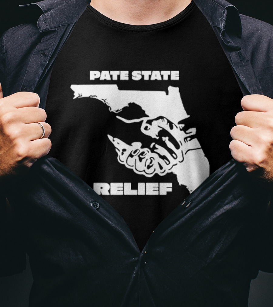 Pate State Florida Relief T-Shirt