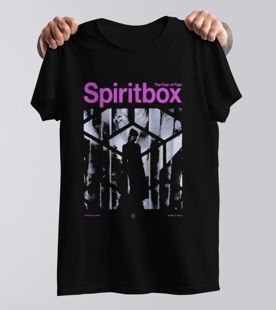 Spiritbox The Fear Of Fear Woman Silhouette Geometric Window T-Shirt