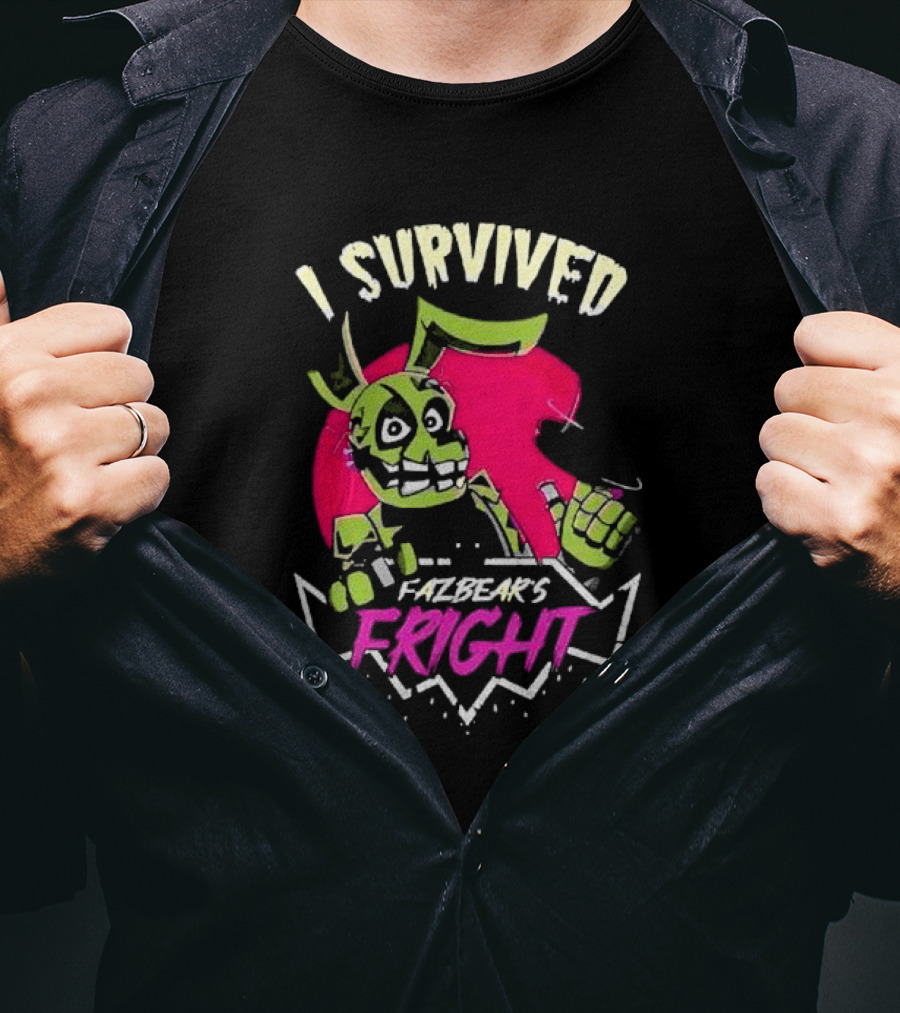 I Survived Fazbear’s Fright Springtrap Bundle T-Shirt