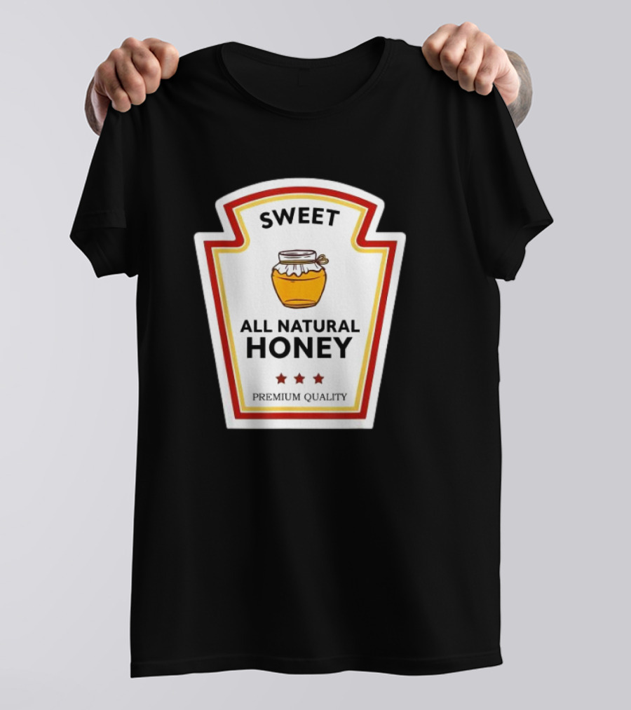 Sweet All Natural Honey Condiment Group Costume T-Shirt