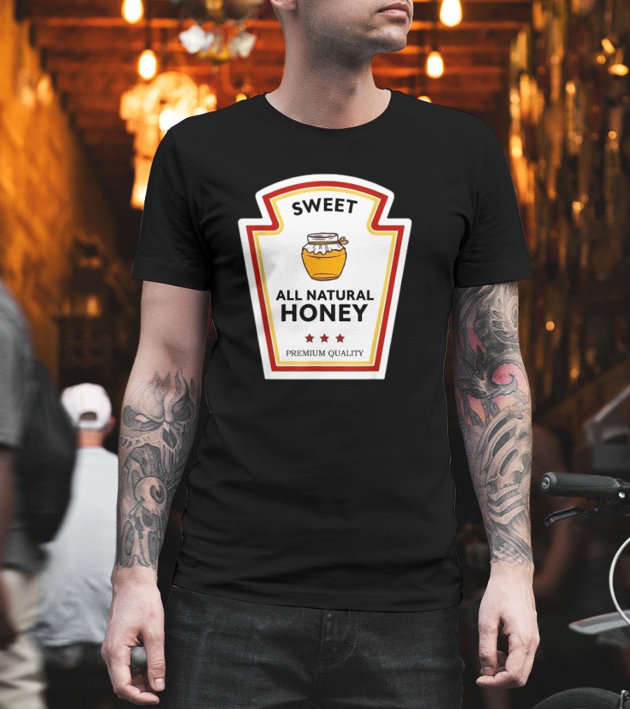 Sweet All Natural Honey Condiment Group Costume T-Shirt