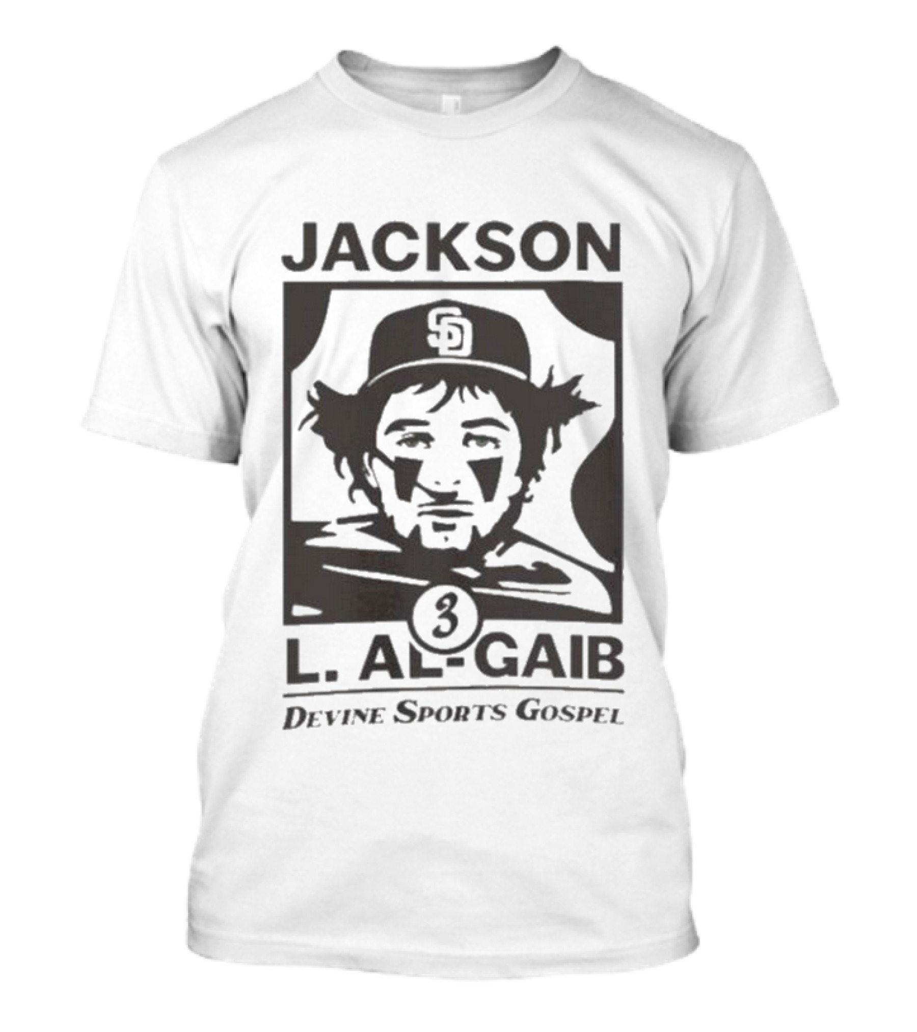 Jackson Al Gaib SD Baseball Devine Sports Gospel T-Shirt