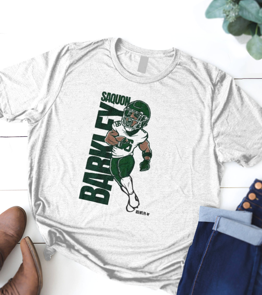 Saquon Barkley NFLPA Superhero Star T-Shirt