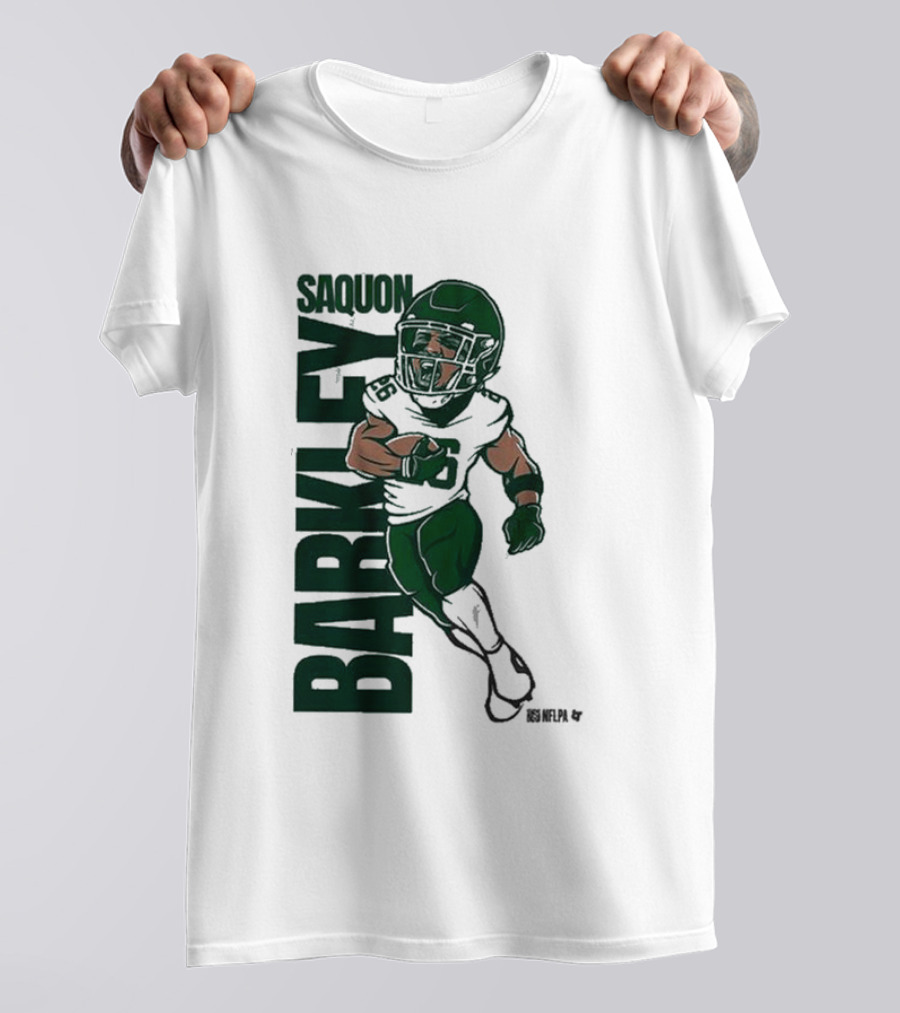 Saquon Barkley NFLPA Superhero Star T-Shirt