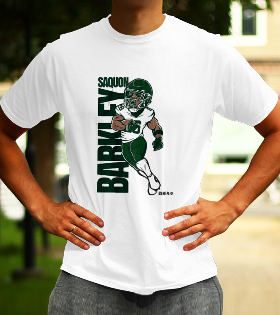 Saquon Barkley NFLPA Superhero Star T-Shirt