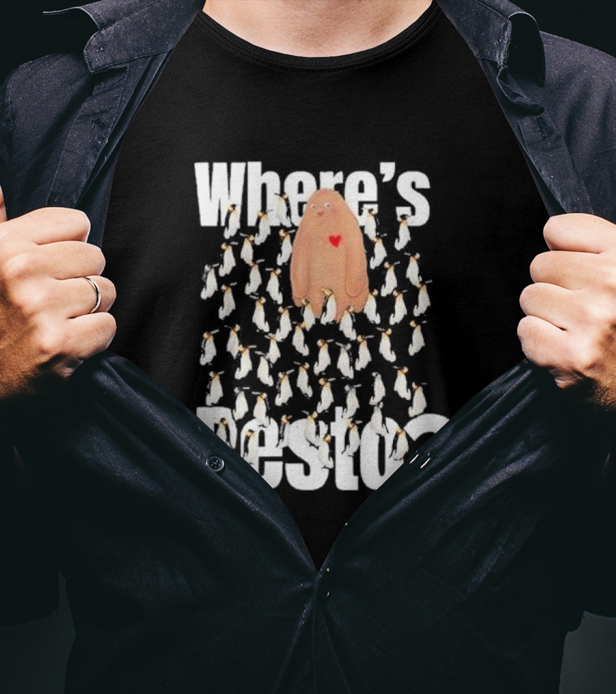 Where's Pesto The Penguin Among Penguins? T-Shirt