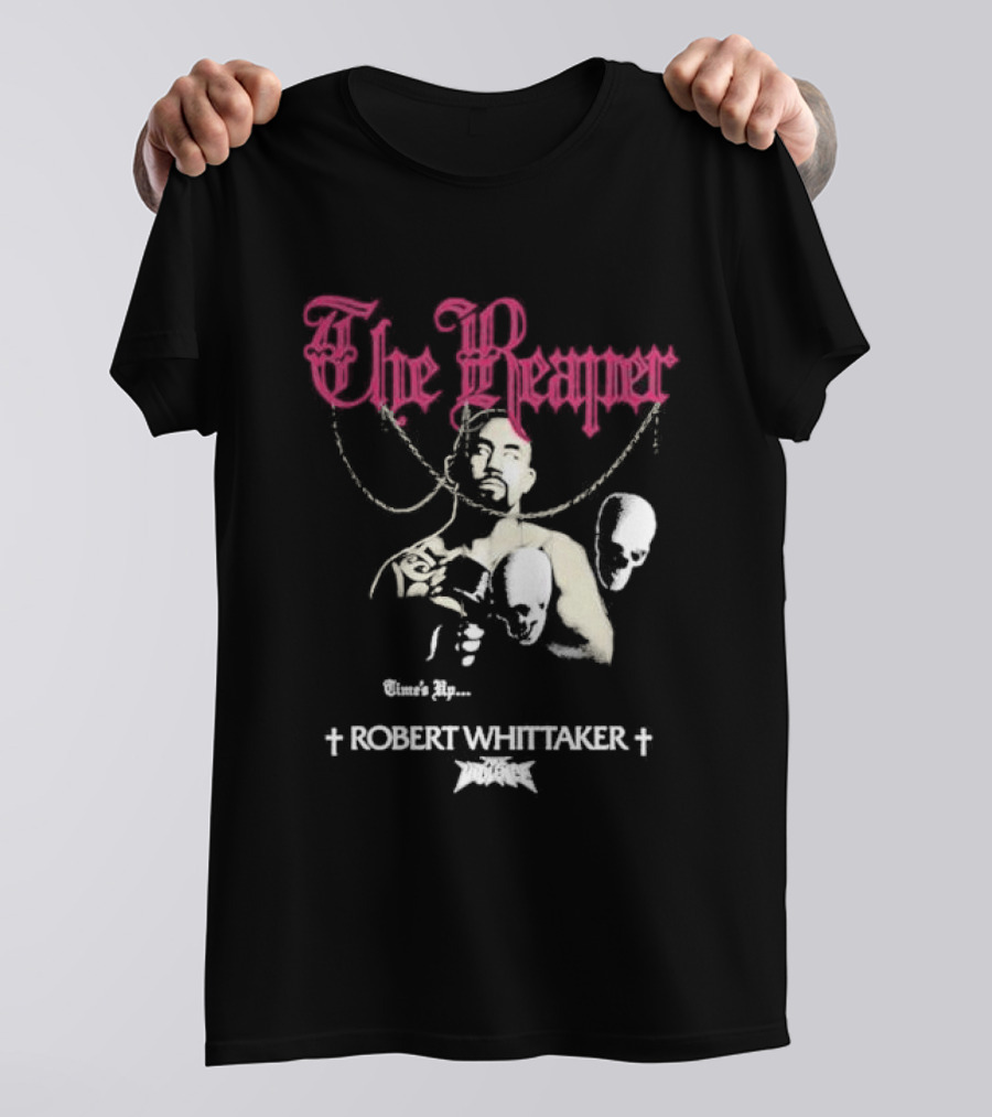 The Reaper Time's Up Robert Whittaker UFC T-Shirt