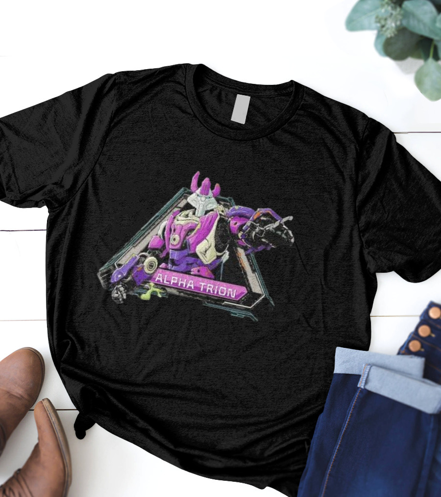 Transformers Alpha Trion Iconic Retro Big Chest T-Shirt