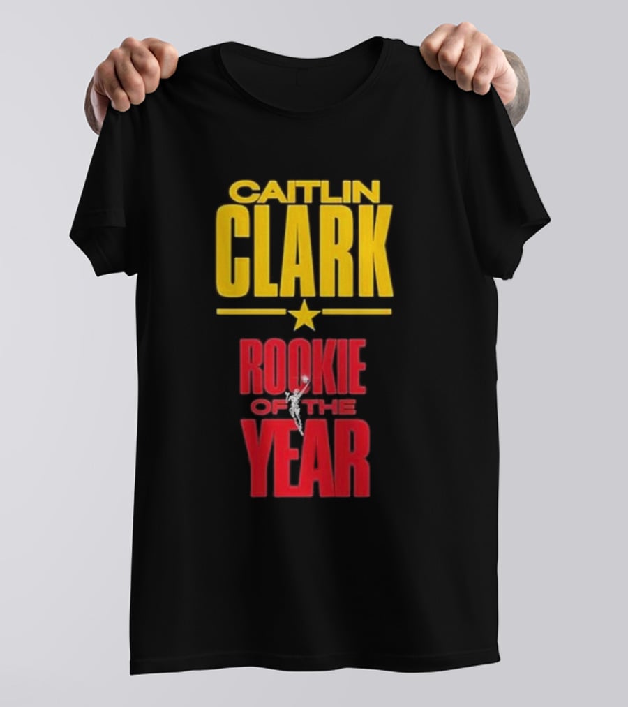 Caitlin Clark Rookie Of The Year Star Athletic Achievement 24 T-Shirt