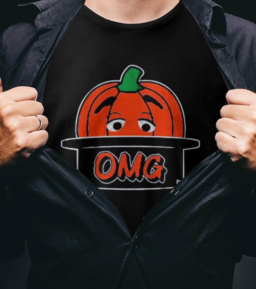 OMG Pumpkin Hat New York Playoff T-Shirt