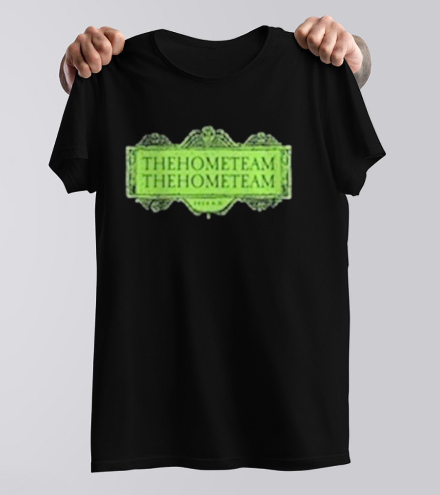 The Home Team Beetlejuice Beetlejuice Vintage Green Text T-Shirt