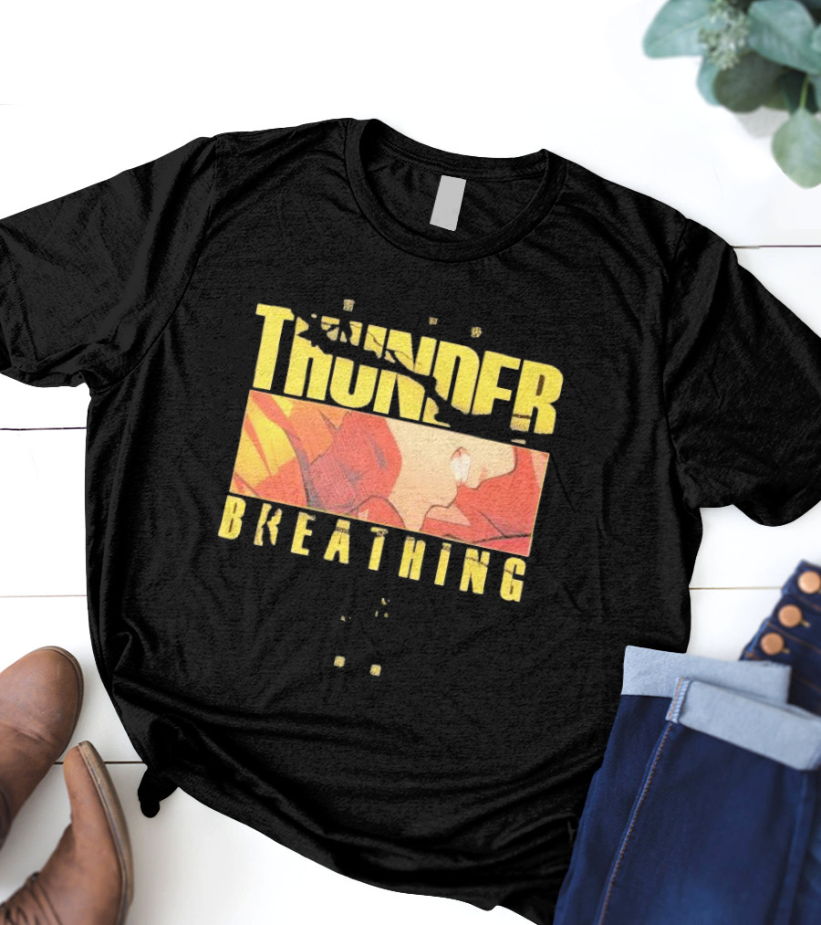 Thunder Breathing First Form Thunderclap And Flash Anime T-Shirt