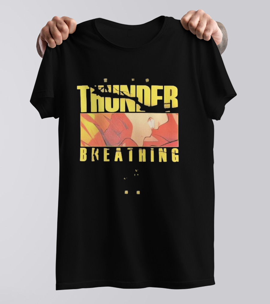 Thunder Breathing First Form Thunderclap And Flash Anime T-Shirt