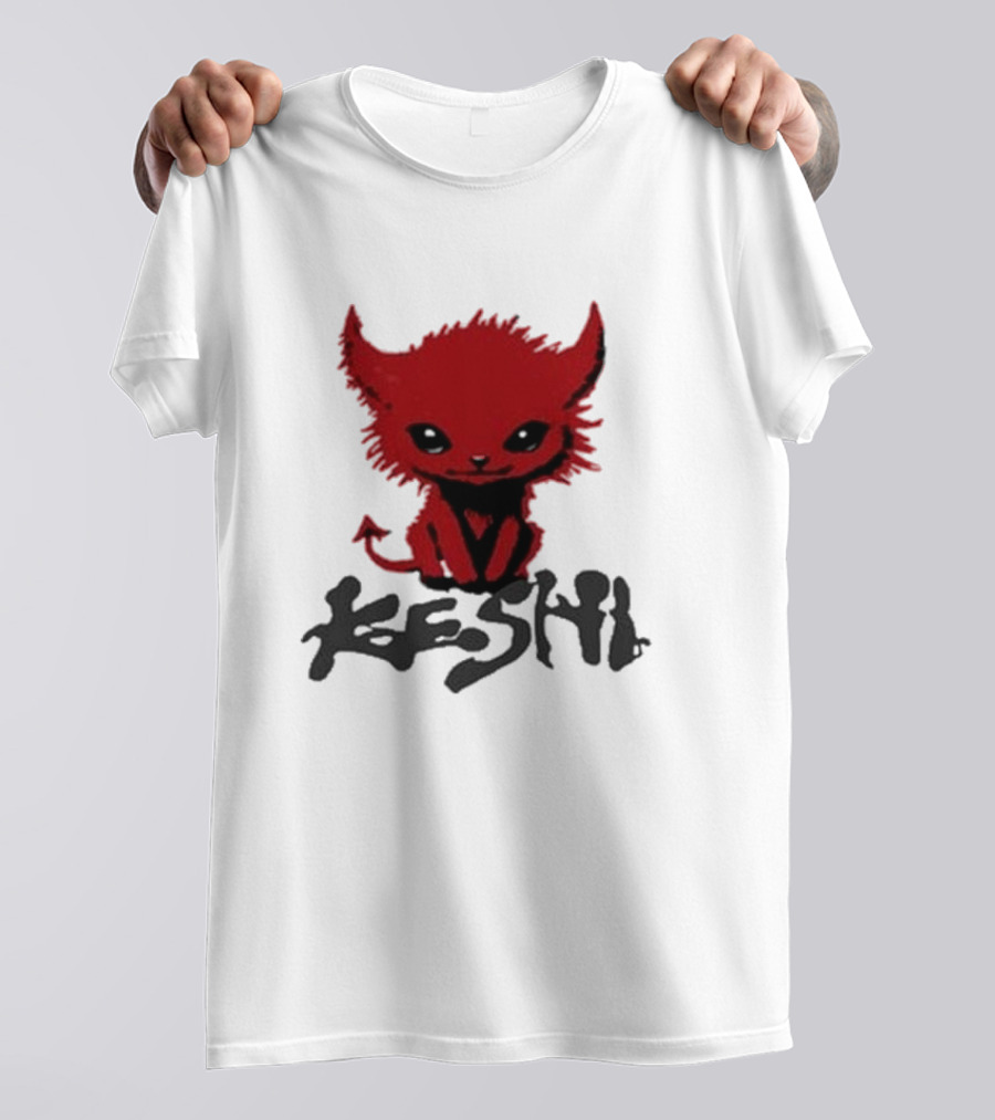 Keshi Red Devil Monster Character T-Shirt