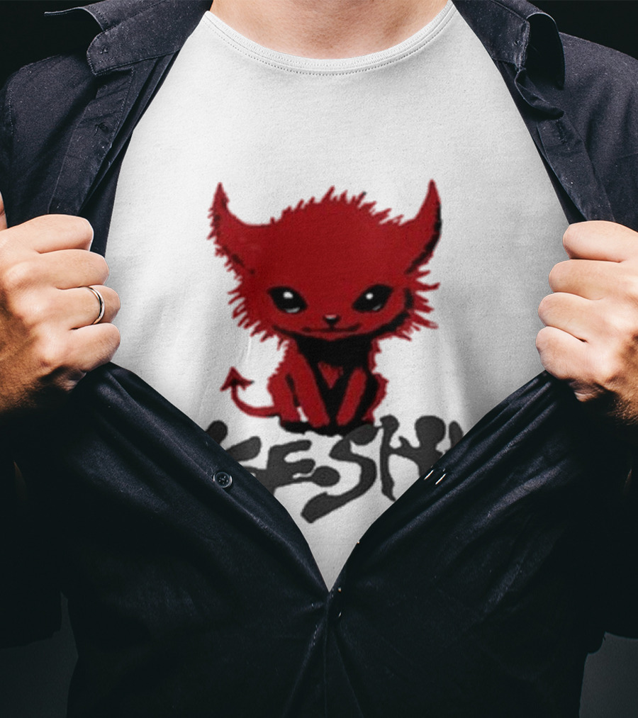 Keshi Red Devil Monster Character T-Shirt