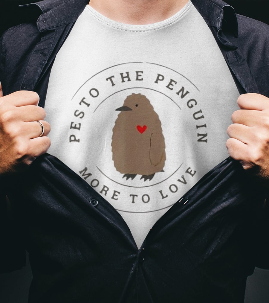 Pesto The Penguin Heartwarming More To Love T-Shirt