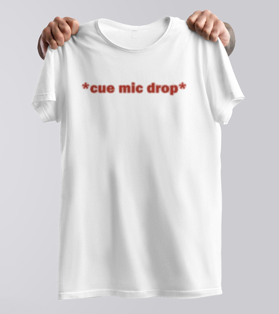 Detroit Mic Drop Cue T-Shirt