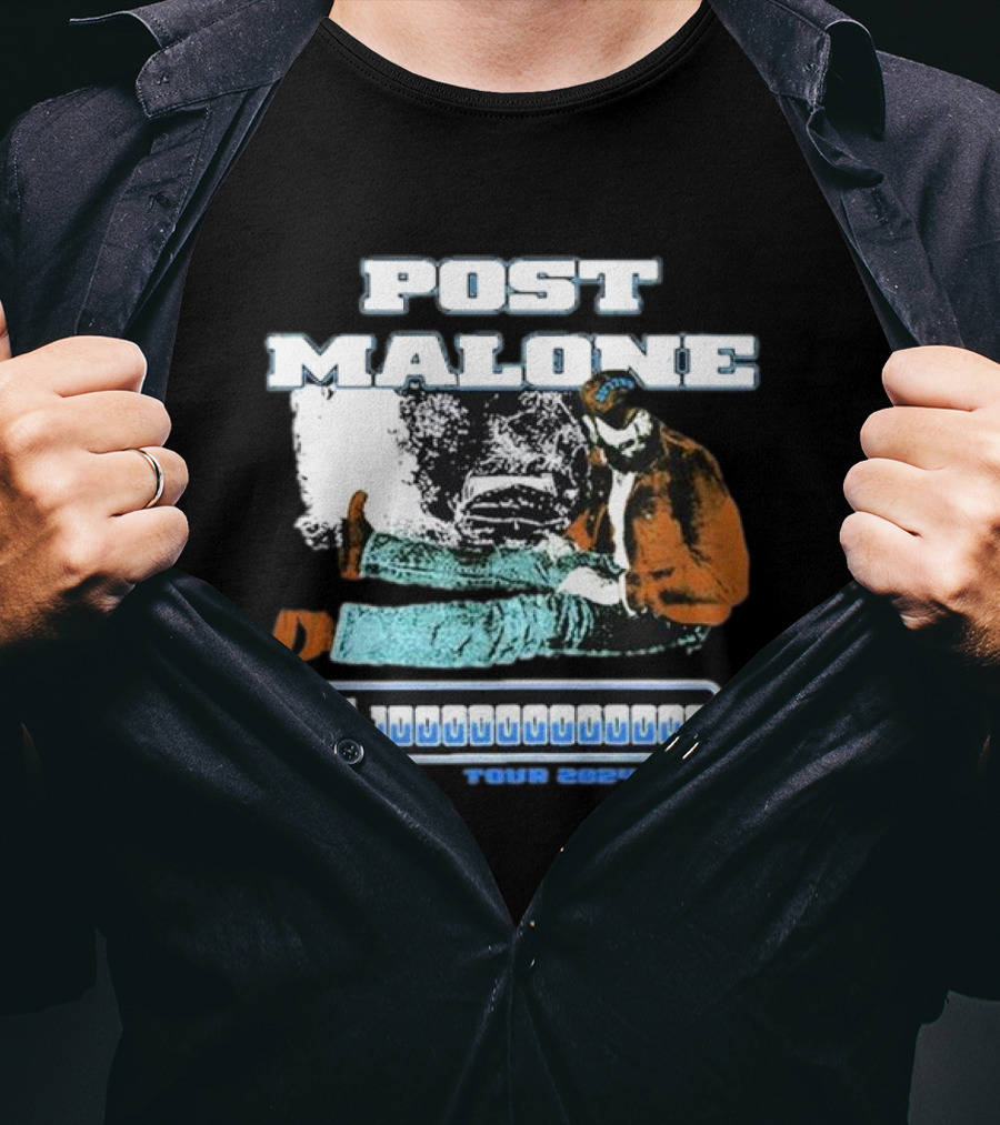 Post Malone F-1 Trillion U.S. Tour T-Shirt