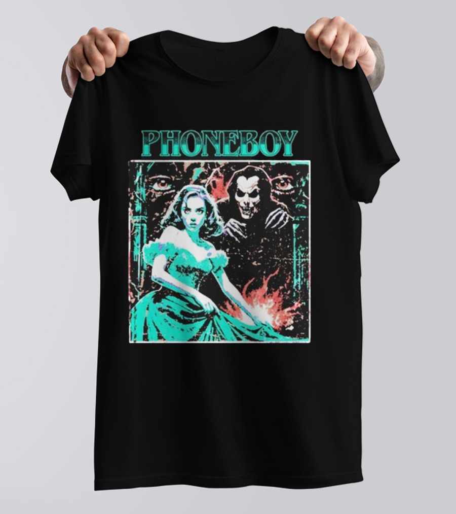 PHONEBOY A Night Of Ultimate Horror Vintage Gothic Horror Aesthetic T-Shirt