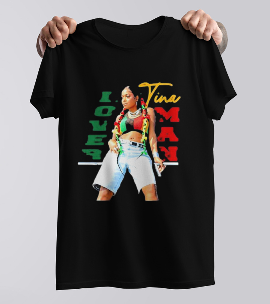 Tina Pinnock Lover Man Reggae Style Vibes T-Shirt