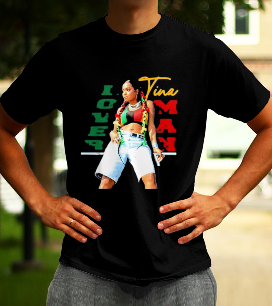 Tina Pinnock Lover Man Reggae Style Vibes T-Shirt