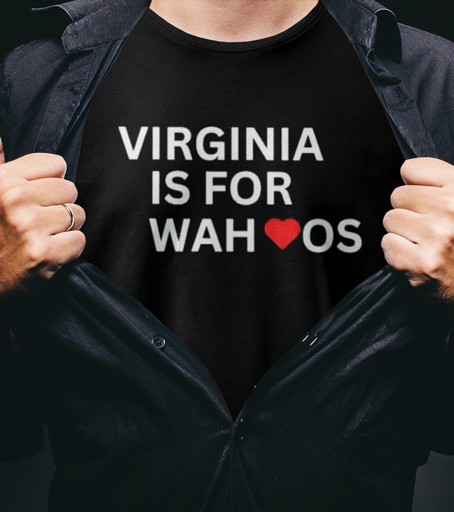 Virginia Is For Wahoos With Heart T-Shirt
