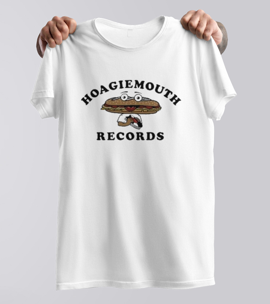 Hoagiemouth Records Cartoon Sandwich T-Shirt
