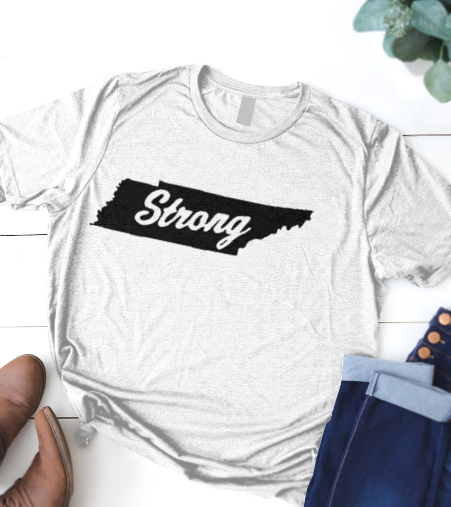 Tennessee Strong Hurricane Helene Fundraising Support T-Shirt