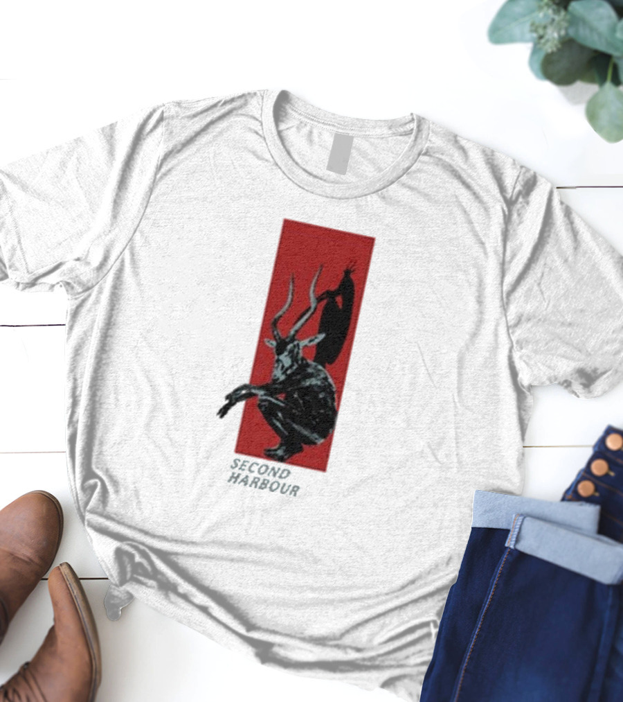 Second Harbour Gazelle And Bird T-Shirt