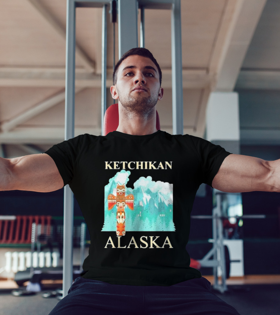 Ketchikan Alaska Native American Indian Totem T-Shirt