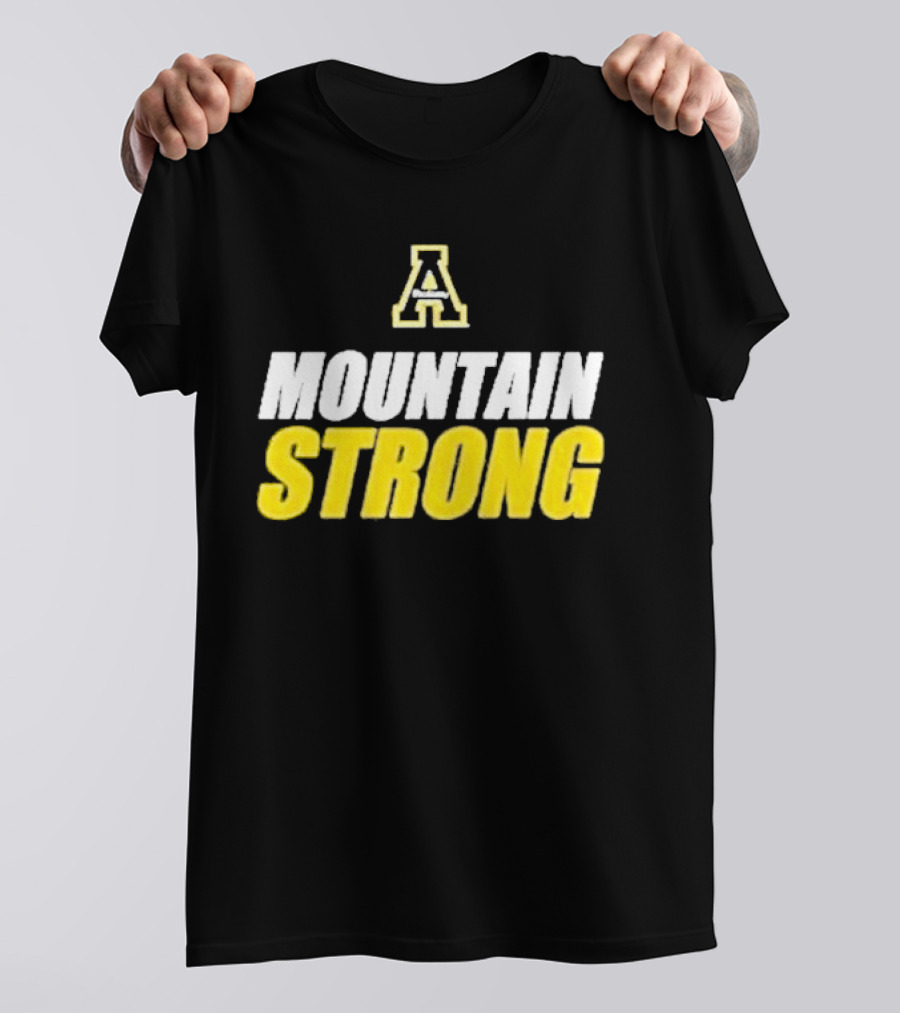 Appalachian State Mountaineers A Mountain Strong T-Shirt