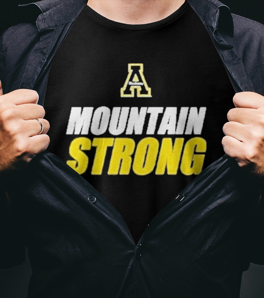 Appalachian State Mountaineers A Mountain Strong T-Shirt