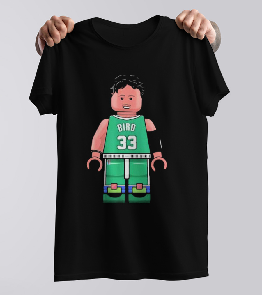 Larry Bird Lego Christmas 33 Basketball Player T-Shirt