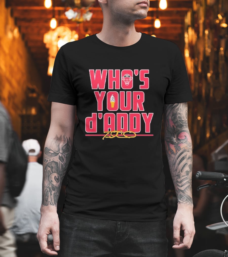 Max Fried Who's Your D'addy Ice Cream Basketball 34 T-Shirt