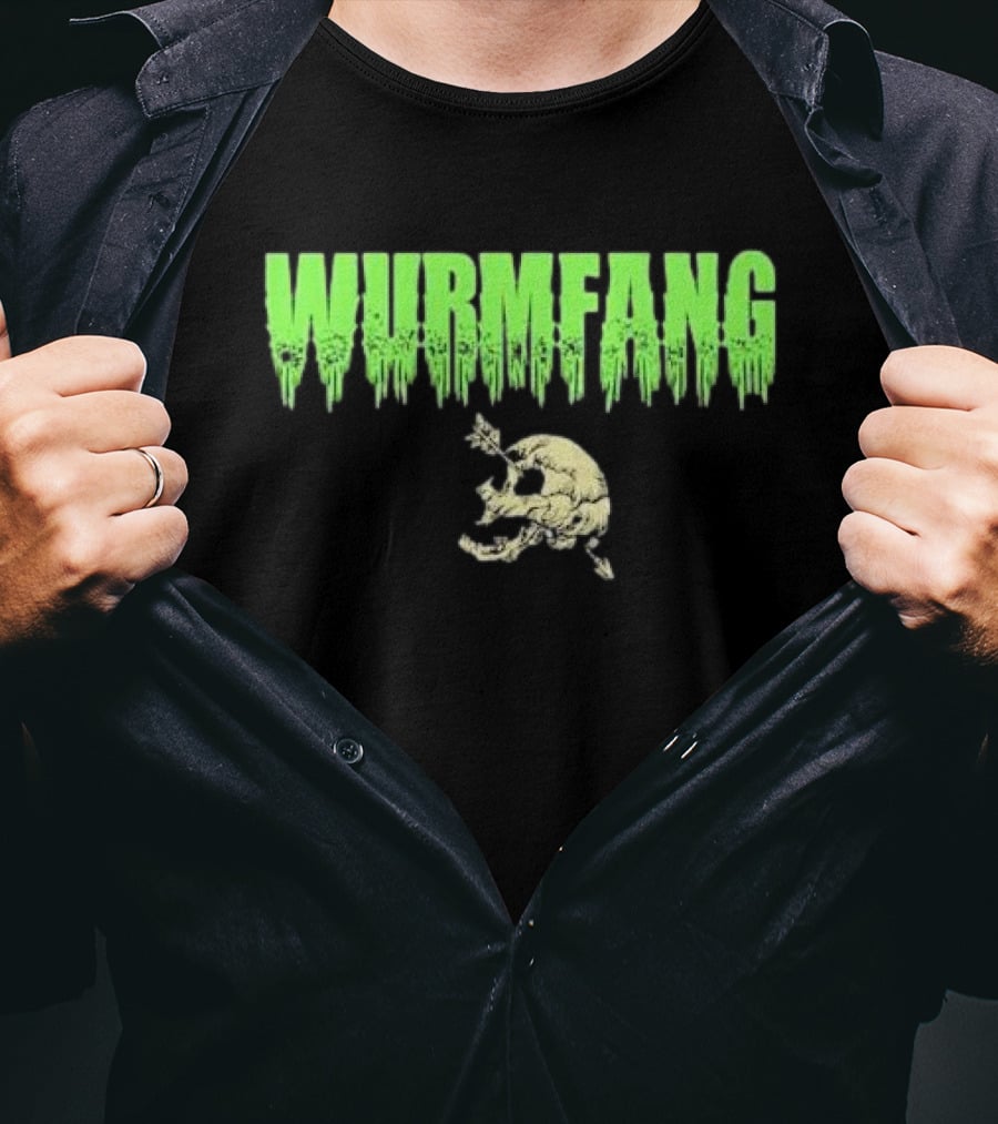 Wurmfang Monster Blood Skull T-Shirt