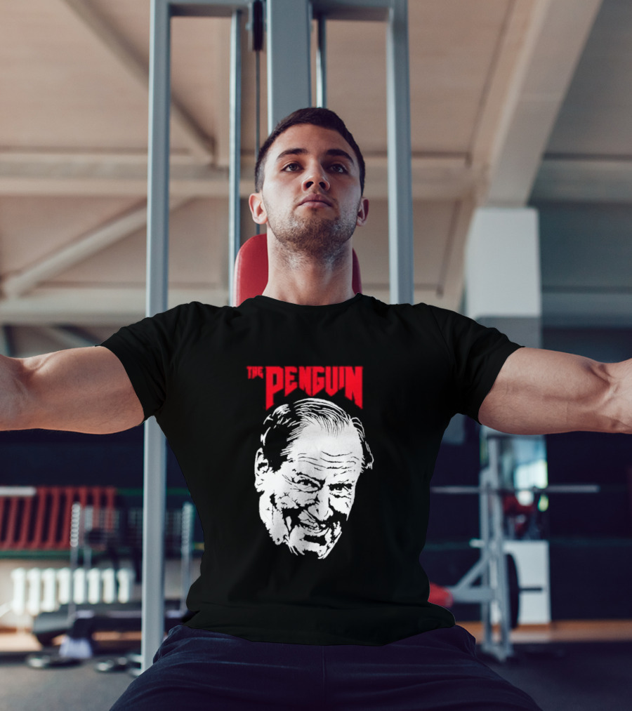 The Penguin Colin Farrell Boss Villainous Grin T-Shirt