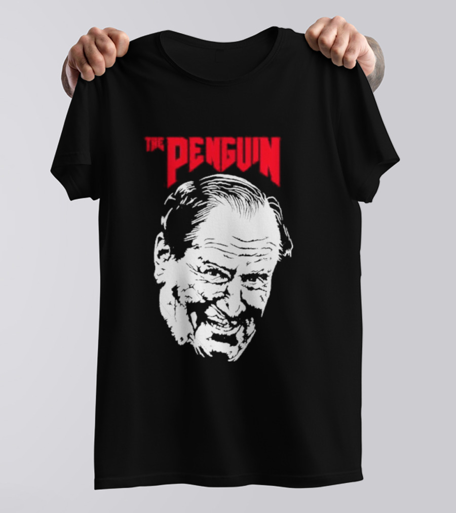 The Penguin Colin Farrell Boss Villainous Grin T-Shirt