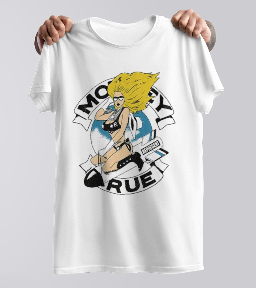 Represent Motley Crue Secret Show Blonde Bombshell Iconic T-Shirt