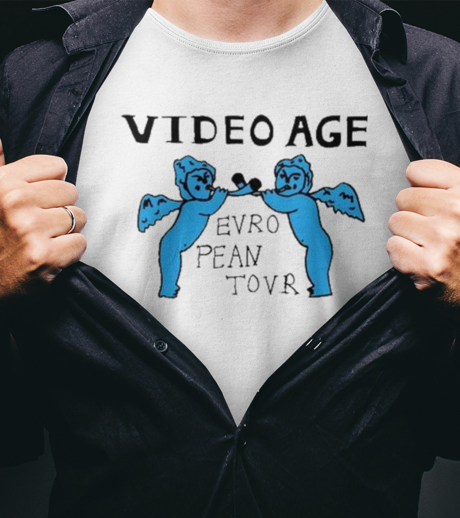 VIDEO AGE EVROPEAN TOVR T-Shirt