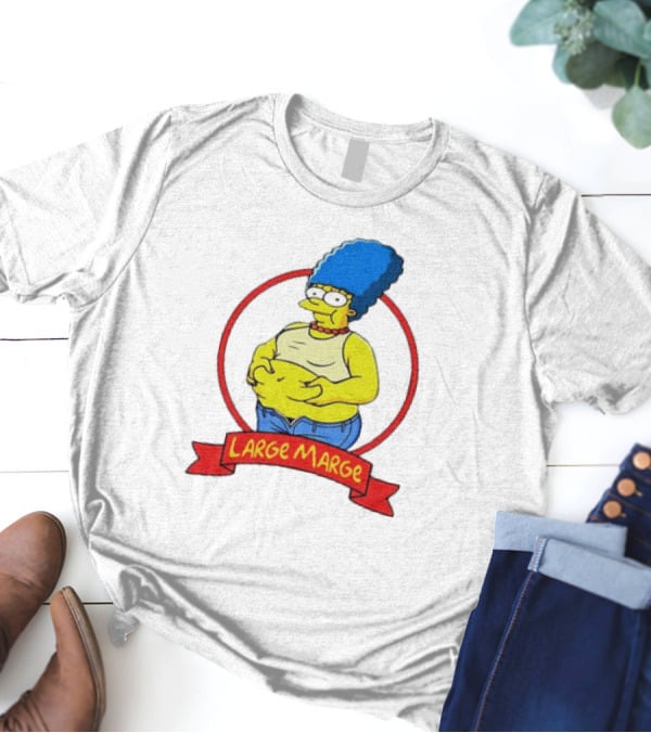 Large Marge Simpsons Cartoon Meme T-Shirt
