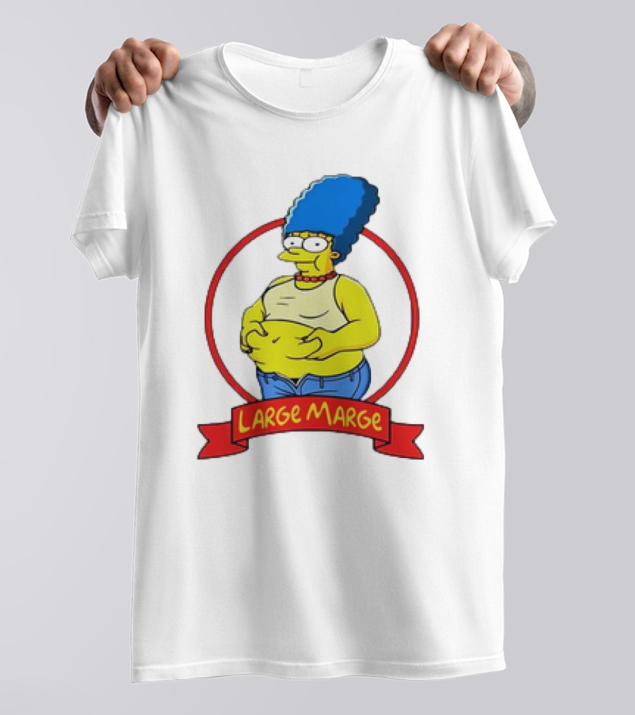 Large Marge Simpsons Cartoon Meme T-Shirt