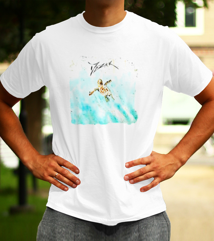 Mezak Baby Blue Sea Turtle T-Shirt