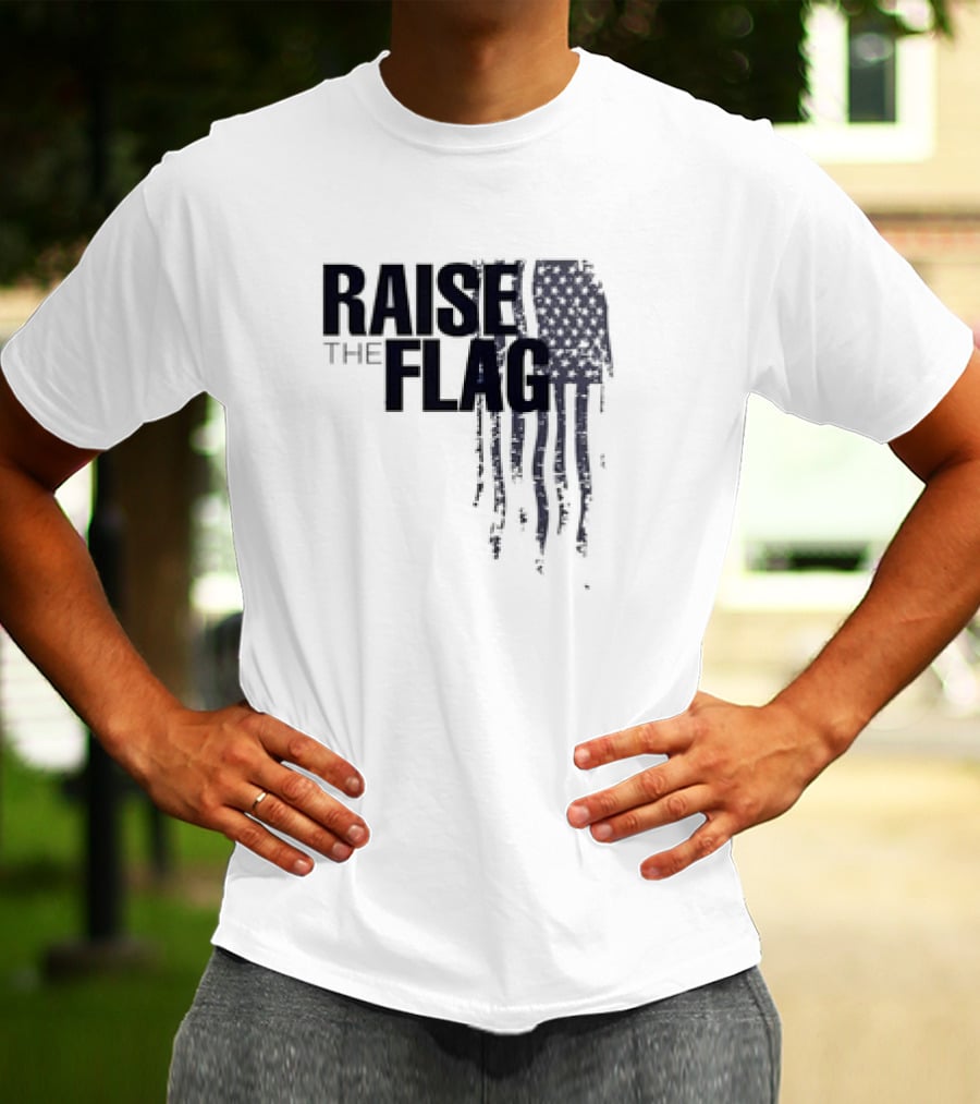 Raise The Flag Supersoft American Flag T-Shirt