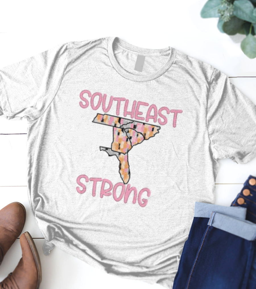 Southeast Strong Retro Vintage Map T-Shirt